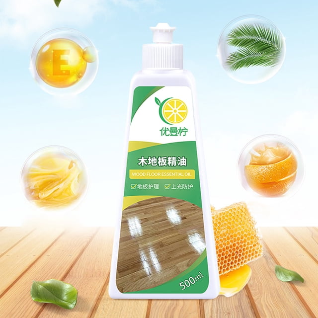 Ganfancp Cera para El Mantenimiento de Suelos de Madera Aceite para Suelos de Madera Compuesto Líquido Limpiador Especial para Encerar Muebles de Caoba Encerado Doméstico 500Ml Liquidación 1X Limpiad