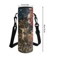 thumbnail image 6 of ZUXONGSY Vintage Moose American Flag Print School Backpack Set for Boys Girls 4 Pack Lightweight Bookbag Travel Daypack with Lunch Bag Pencil Case and Water Bottle Holder for Kids Teens, 6 of 6