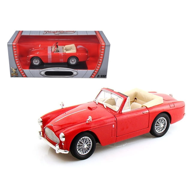 1958 Aston Martin DB-2 Mark 3 rojo 1/18 modelo de coche fundido a presión por Road Signature Road Signature 92788r
