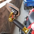 thumbnail image 6 of 1 Pair 7/8" 22mm Motorcycle Aluminum Bar End Side Rearview Mirror Universal Motorbike Bike Handlebar Rear View Mirrors, 6 of 7
