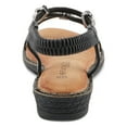 thumbnail image 3 of Patrizia Women's CHARMER T-Strap Flat Sandals Black EU 37 / US 6.5 - 7, 3 of 5