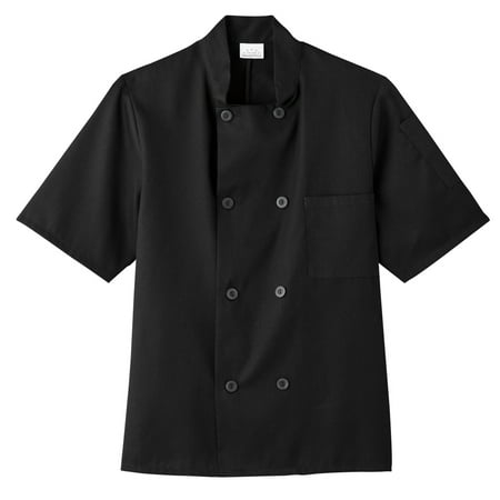 New Chefs Coat - Five Star Chef Apparel Short Sleeve Basic 8-Button Chef Jacket