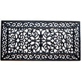 thumbnail image 2 of Imports Decor Inc Black Rectangular Skid Free Rubber Mat 48" x 24", 2 of 2
