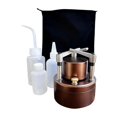 thumbnail image 4 of 5 Quemadores de Alcohol para Acampar con Bolsa de Transporte, Quemadores de Alcohol Portátiles, Hornos de Alcohol para Barbacoas, Senderismo Y Turismo Marrón sin anillo, 4 of 8