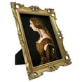 thumbnail image 2 of 8x10 Gold Picture Frame Vintage Photo Frames 8x10, Wall and Tabletop Frame, 2 of 5