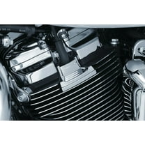 Kuryakyn Precision Spark Plug Covers for Milwaukee-Eight, Chrome