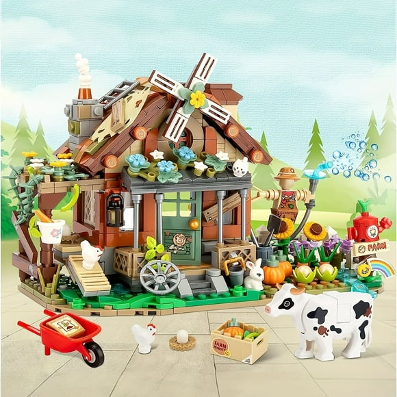 LOZ Farmhouse Life Mini Building Blocks Toys For Boys And Girls As Christmas Gifts Easter Gift