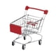 thumbnail image 2 of Mini carrito de compras, carrito de supermercado, carrito de mano, miniatura para juegos de rol, pequeño supermercado Rojo, 2 of 9