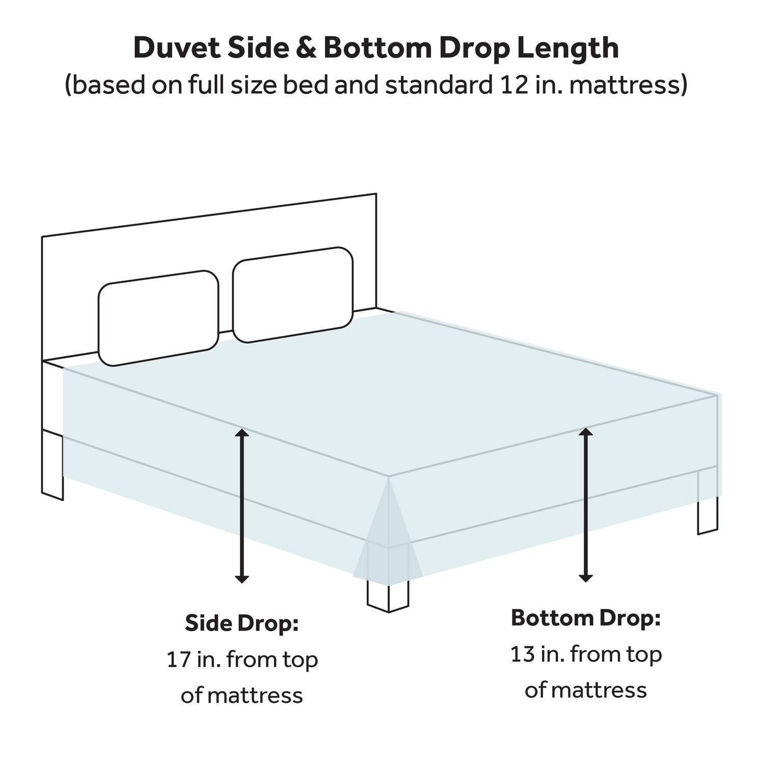 Sealy All Season Down Duvet, Duvet Cover