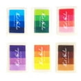 thumbnail image 4 of Inkpad Painting Stamp Pad 4 Color Scrapbooking Inkpad DIY Gradient Portable DIY Inkpad Scrapbooking Accessory, Purple, 4 of 7