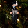 thumbnail image 3 of Graduación 2021 Decoraciones Estatua De Resina Adorno De Graduación Sombrero De Soltero Colgante De Muñeca Colgante Conmemorativo De Graduación Yuarrent AP007663-04, 3 of 5