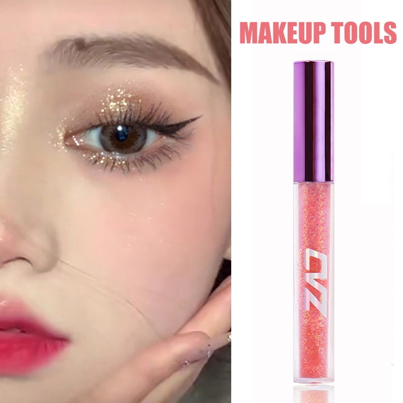 6 Colors Sequin Eyeshadow Stick Highlight Shimmering Naturally Long Lasting No Smudging Eye Shadow