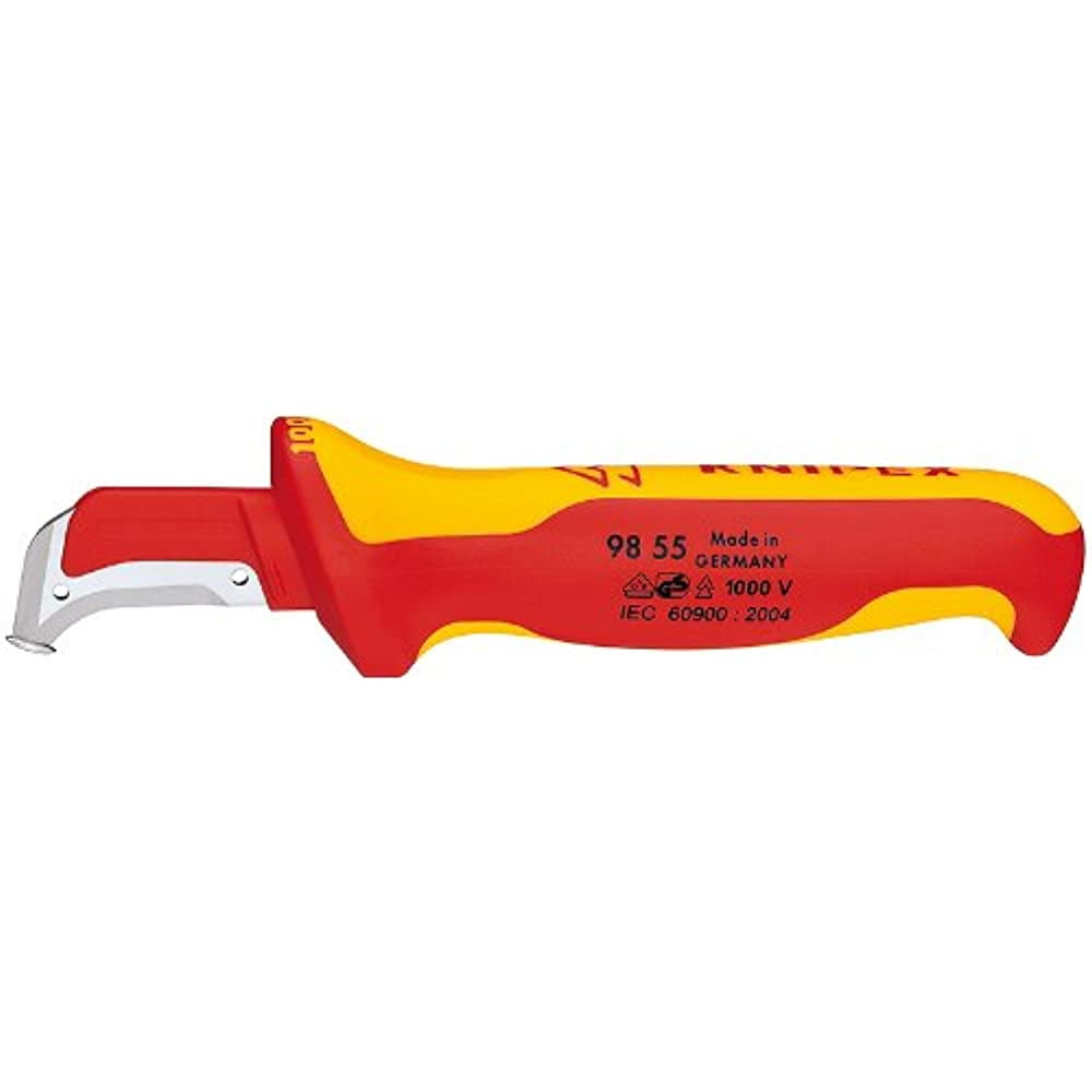 KNIPEX 98 55 SB 1,000V Insulated Dismantling Knife