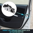 thumbnail image 2 of Motor de actuador de bloqueo de puerta eléctrica del lado del conductor delantero izquierdo para Ford F-150 2018-2019 No.CK2Z1521813J Negro, 2 of 7