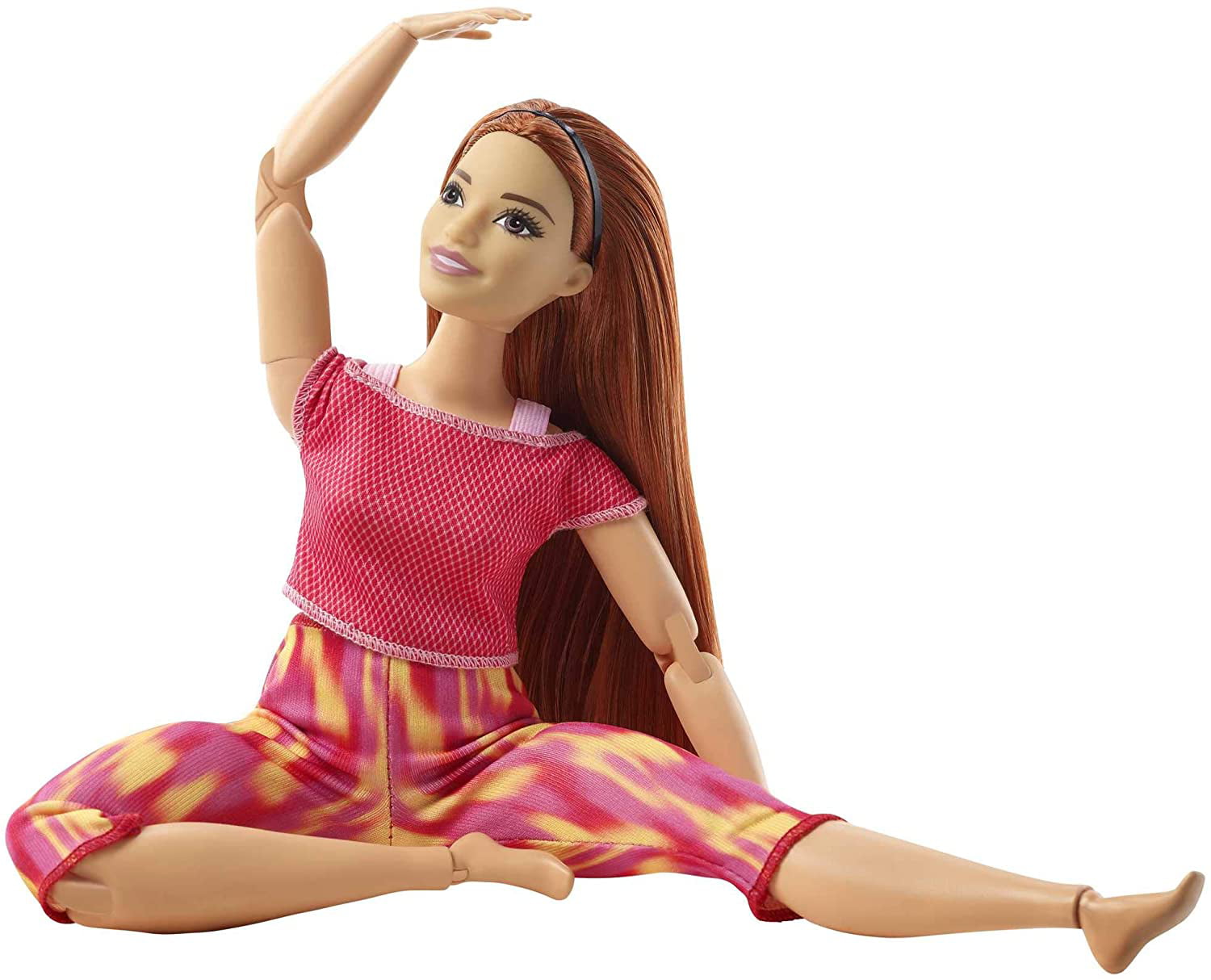 Barbie made to move doll Curvy Auburn Cheveux Fun articulées 22-JOINTS Yoga Flexible 