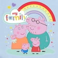 thumbnail image 2 of CafePress - Peppa Pig: My Family - Baby Light Bodysuit, Size Newborn - 24 Months, 2 of 4