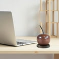 thumbnail image 6 of Passive Essential Oil Diffuser – No Heat or Water Needed – Natural Aromatherapy Diffuser for Home, Office, Travel – Elegant Wood Apples Design, 6 of 7