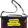 thumbnail image 5 of Five Star® Zipper 3-Ring Binder With Pencil Pouch, 2" Round Rings, Black/Red, 5 of 5
