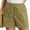 Army Green, variant on BUIGTTKLOP Ribbed Knit Shorts for Women Summer Trendy Drawstring Elastic Waist Beach Wide Leg Short with Pockets