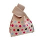 thumbnail image 3 of Bolso de hombro de punto, bolso de muñeca, bolso de mano tejido de diseñador, elegante bolso de mano para debajo del brazo. Beige, 3 of 9