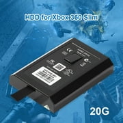 Ecomperfet 20GB Hard Drive Disk for Microsoft Xbox 360 Slim Game Console Internal HDD