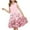 Pink B, variant on Girls Sleeveless Dress Gradient Print A-Line Starry Glitter Summer Party Dresses for Kids Blue Size 9-10 Years