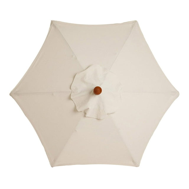 LSLJS Parasol de Jardin Parasol d'Étal Extérieur Parasol de Plage Parasol de Soleil Toile de Remplacement 118 Pouces, un Remplacement