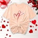 thumbnail image 2 of Camisetas de Manga Corta para Mujeres, Camiseta de Cuello Redondo Impresa de Moda, Primavera Y Verano Casual, 2 of 8