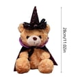thumbnail image 7 of WYBXZ Halloween Plush Pumpkin Bear Toy, 30cm Cute Stuffed Animal for Fall Holiday Gift and Table Decor, Beige, 7 of 7