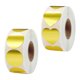 thumbnail image 2 of 2 rollos en forma de corazón pegatinas de sellado autoadhesivo envoltorio redondo etiquetas calcomanías, 2 of 5