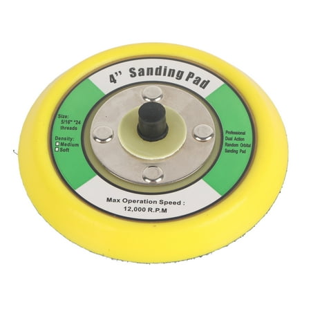 

2024 4in Round Sander Holder Buffing Pad Universal Polishing Sanding Machine Tray Base