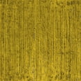 thumbnail image 1 of Ahgly Company Indoor Square Solid Yellow Modern Area Rugs, 3' Square, 1 of 4