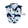 thumbnail image 1 of Sangle Ajustable Faux Col Chemise Faux Col Sangle Ajustable Antidérapant Rayé Imprimé Col Rabattu Bouton Unisexe Déplacement Style Formel Affaires, 1 of 8