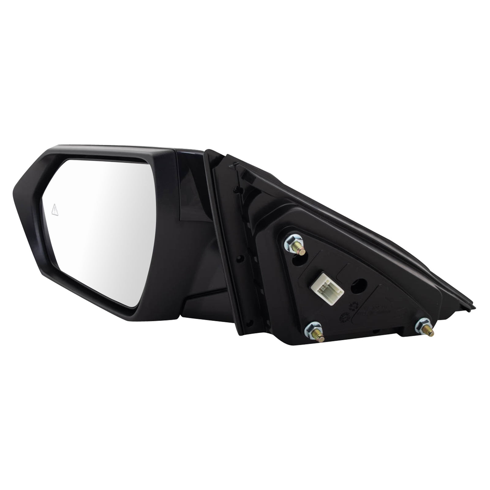 TRQ Driver & Passenger Side Power Heated Mirror Set Smooth Black with Blind Spot Fits 2021-2023 Hyundai Elantra HY1320279 HY1320284 HY1321279 HY1321284