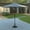 Gray, variant on BizChair Teal 9 FT Round Umbrella with Crank and Tilt Function and Standing Umbrella Base