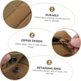 thumbnail image 3 of HUGFEGWE Petit Sac Médical Sac Banane Multi-Usage pour Randonnée U2536-6299, 3 of 9