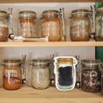 thumbnail image 4 of 20PCS Mason Jar Zipper Bags Mason Jar Bottle Bag Spice Storage Bags Reusable Airtight Seal Storage Bag Fresh Lock Bag Leakproof Food Saver Bag With 24PCS Spice Labels For Herbs Camping Picnic, 4 of 6