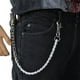thumbnail image 5 of Minnieouse Cadenas de pantalones punk. Moda Rock Metal Silver Key Ring Street Style Pantalones de cintura doble Cadena Jeans Accesorios Hombres Regalos Accesorios de disfraces Minnieouse AP014113-01, 5 of 6