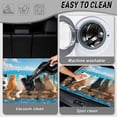 thumbnail image 5 of COEQINE Universal Auto Cargo Mat 29" x 39", Scratch-proof Non-Slip Dog Trunk Cover Stylish Car Accessory Fits Most Cars, SUVs & Trucks, Multi Cats Summer Beach, 5 of 7