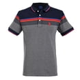 thumbnail image 2 of PLAYERA POLO DE MODELAJE FRANJAS MULTICOLOR3034-RPOLO-I CH HPC POLO, 2 of 5