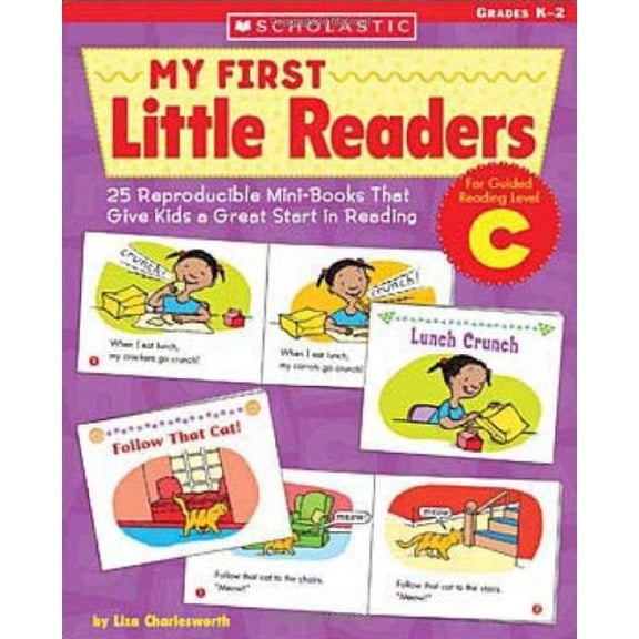 Pre-Owned 25 Reproducible Mini-books That Give Kids A Great Start In Reading: Level C (My First Little Readers) Paperback