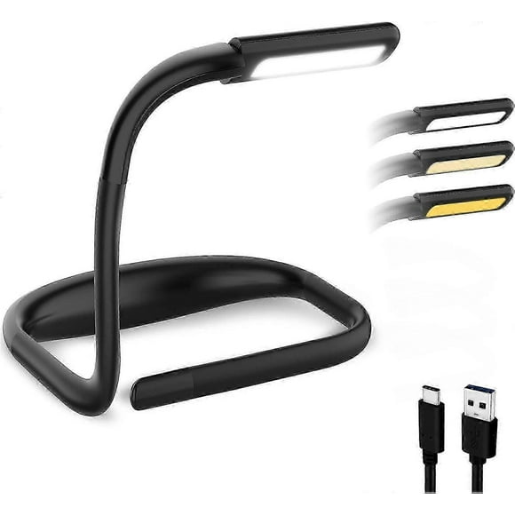 Neck Reading Light, Book Light for Reading in Bed at Night, Rechargeable Reading Lamp Light
