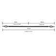 thumbnail image 4 of Cortinero Espiral Deco 1904 / De 122 cm Expandible a Máximo 214 cm, 4 of 4