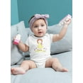 thumbnail image 2 of Girl With Pink Flowers Bodysuit Infant -Image by Shutterstock,  18 Months, 2 of 4