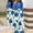 A0508-Blue, variant on CALAFEBILA Womens Dresses Long Sleeve Floral Maxi Formal Dress Slim Patchwork Long Women's Dresses
