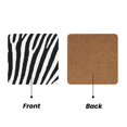thumbnail image 2 of Xecao Zebra for MDF Cork Coaster 4 Pcs,Drink Coasters,Suit for House Warming Gifts New Home ,Coffee Table Decor-Square, 2 of 7