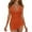 Orange, variant on WAYUTE Womens Swimsuits One Piece Swim Dress Mesh Sheer Sarong Wraps Bathing Suit Summer Beach Comfortable Swimsuits