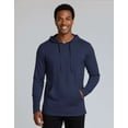 thumbnail image 2 of Real Essentials 3 Pack: Men's Cotton Lightweight Casual Pullover Drawstring Hoodie With Pocket (Available In Big & Tall), 2 of 7