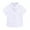 White#1, variant on ShiShine Toddler Boys Button Down Dress Shirts Solid Color Long Sleeve Turndown Collar Shirt Blouses Size 2-15T