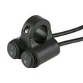 thumbnail image 1 of Handlebar Switch, Motorcycle Headlight ON OFF Aluminum Alloy 12V 10A Modification  For Autocycle, 1 of 8
